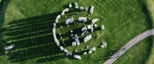 An Aerial View of Stone Henge